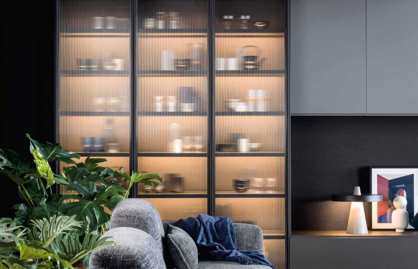 Le vetrine della libreria Spazio de Il Mobile