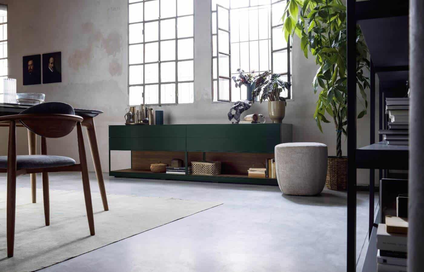 La madia della collezione Foresta vista frontalmente