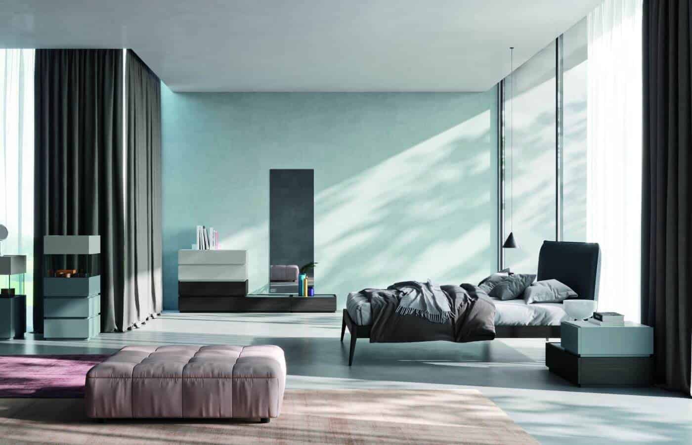 Il gruppo letto collezione Pechino de Il Mobile