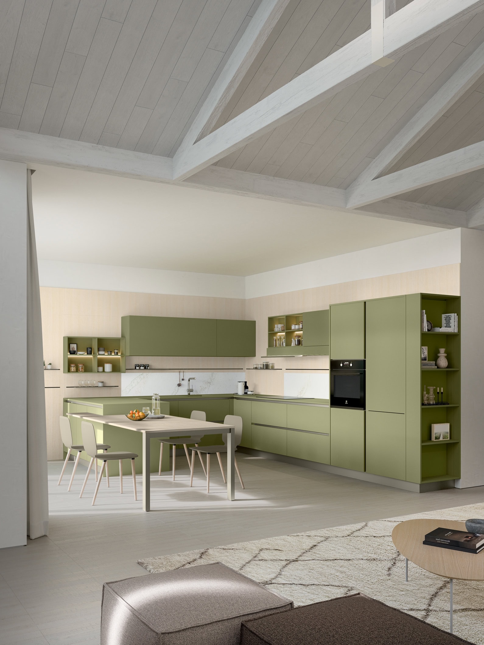 cucina-start-time-angolare-gola-laminato-verde-legno-frassino-penisola-luci-il-mobile-veneta-cucine (3)