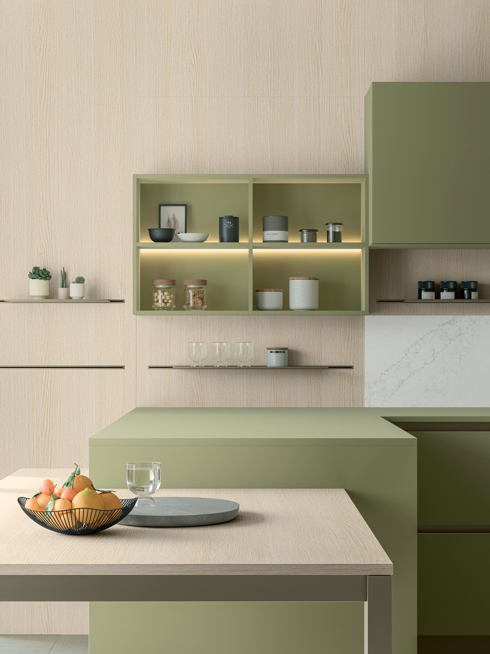 cucina-start-time-angolare-gola-laminato-verde-legno-frassino-penisola-luci-il-mobile-veneta-cucine (4)
