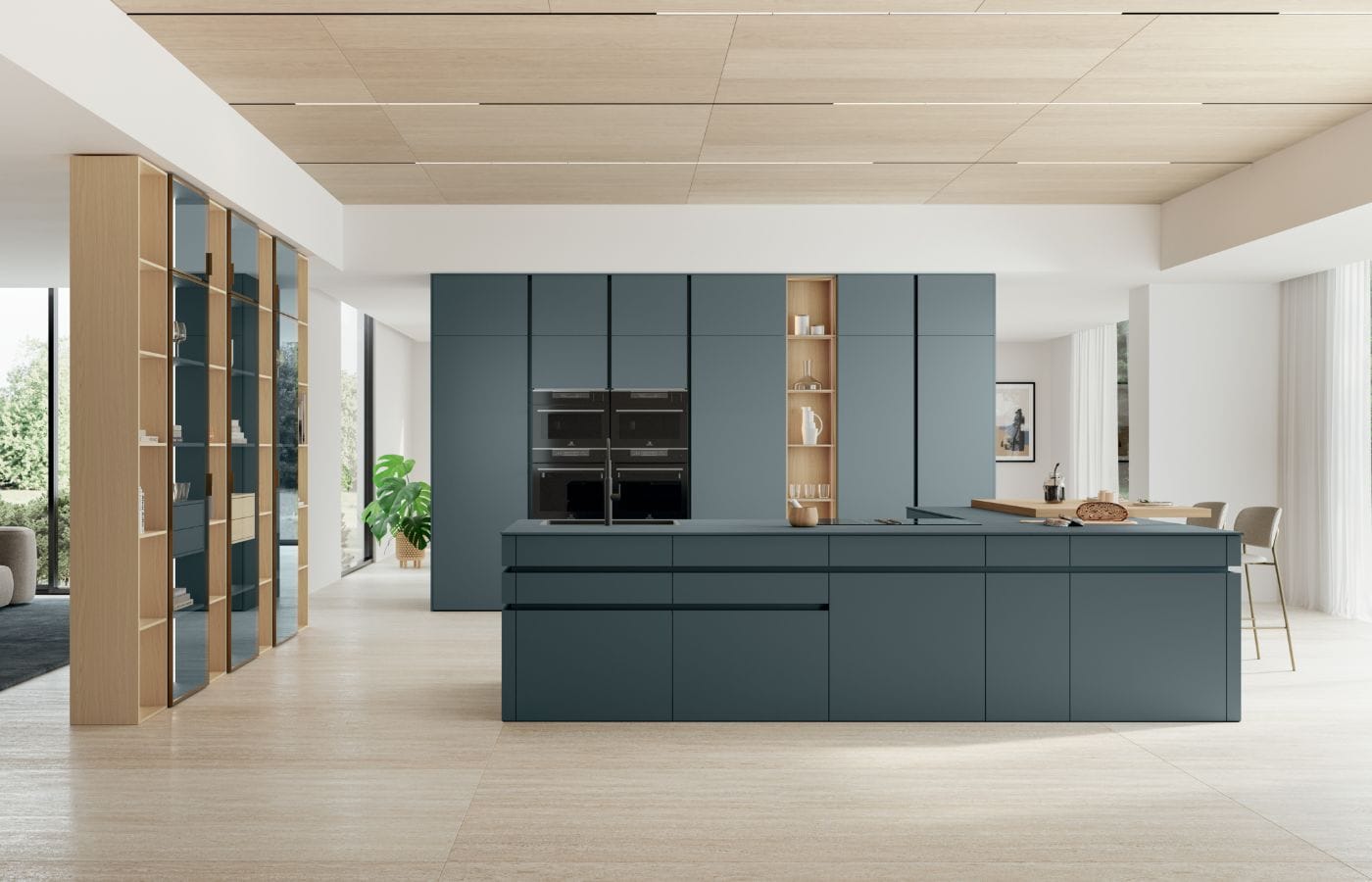 cucina-veneta-cucine-iconica-isola-laccato-legno-vetrina-caranto-collezione-il-mobile (1)